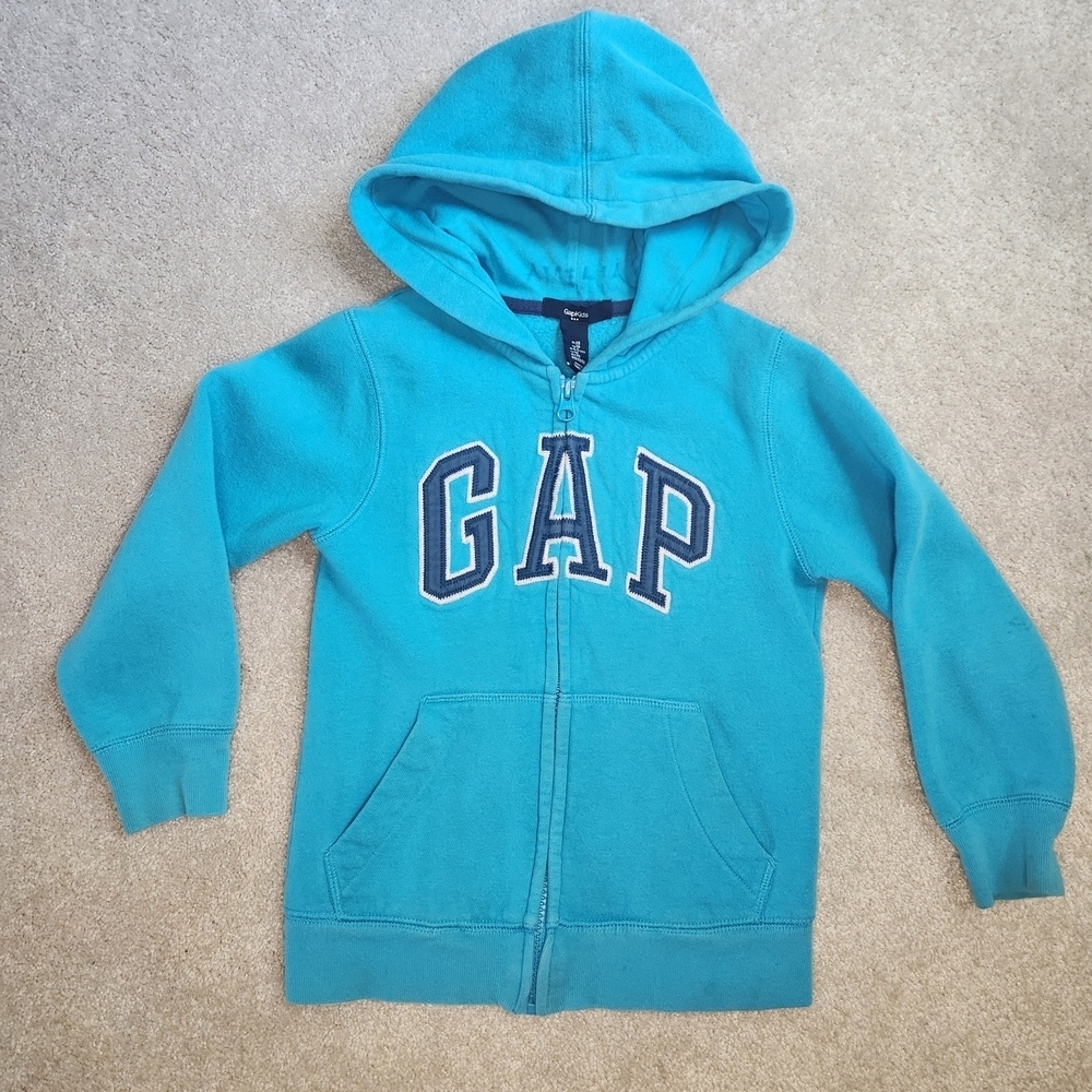 GAP Kids Blue Full Zip Hoodie